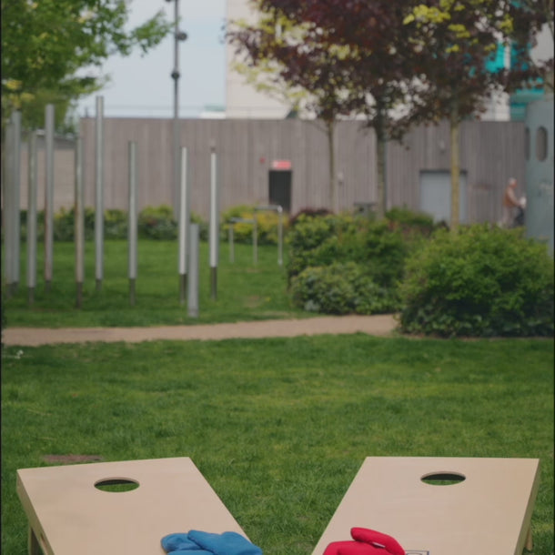 Video med holger fra cornhole.dk der fortæller 5 grunde til at kunderne skal vælge cornhole.dk